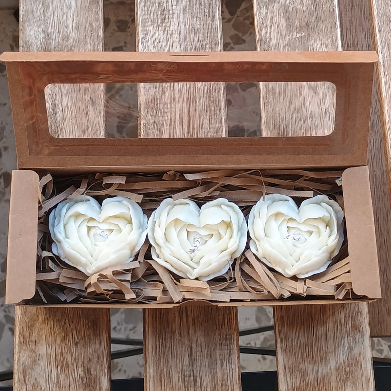 Latidos de amor - Pack x3 velas
