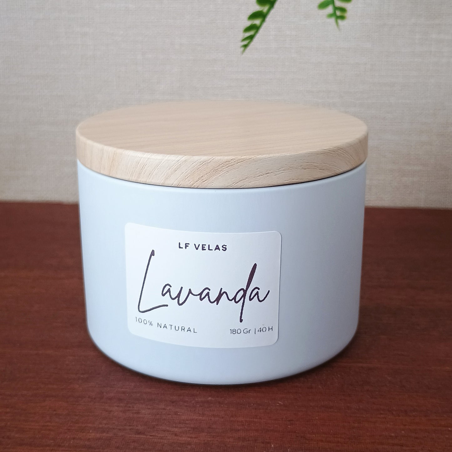 Vela de Lavanda: CALMA