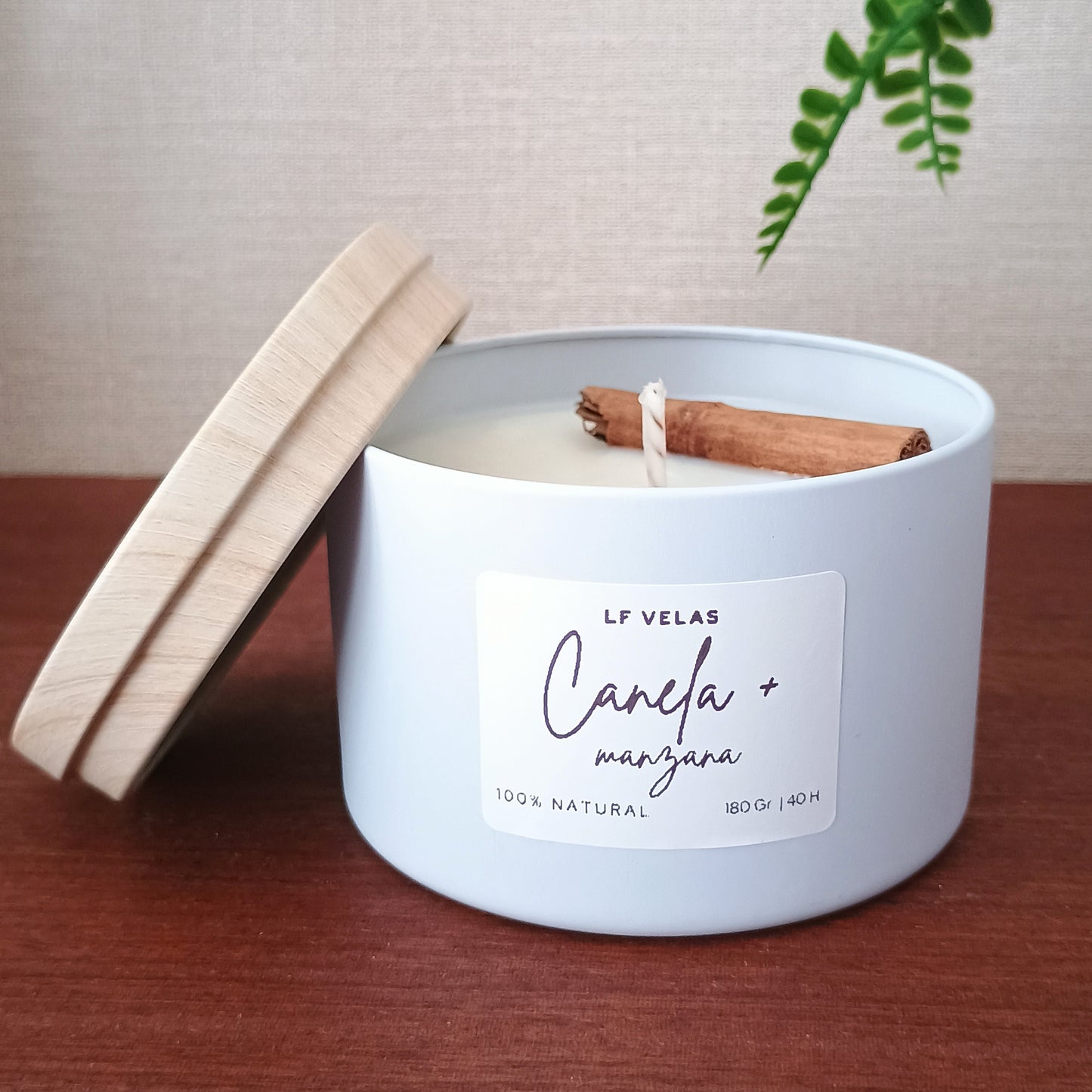 Vela de Canela y Manzana: NOSTALGIA