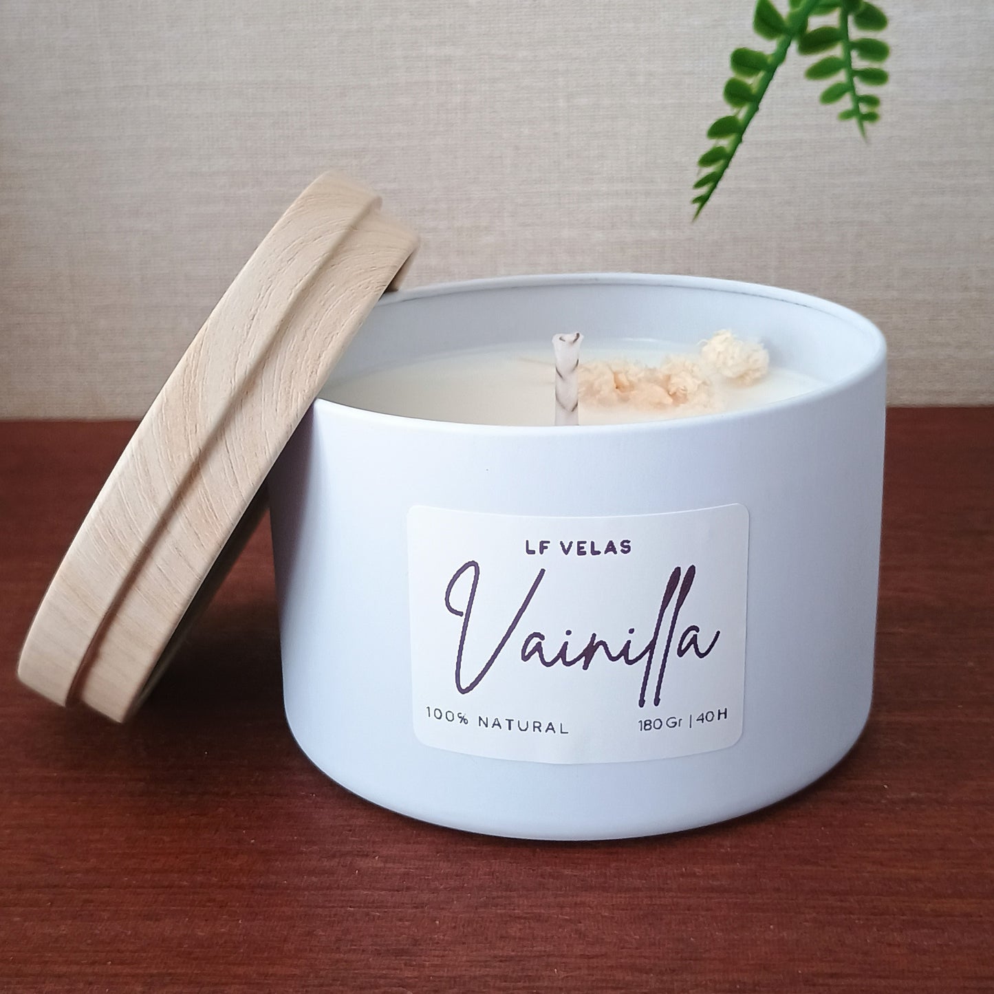 Vela de Vainilla: CALIDEZ