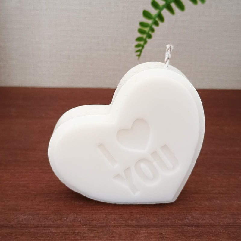 Vela Corazón I love You