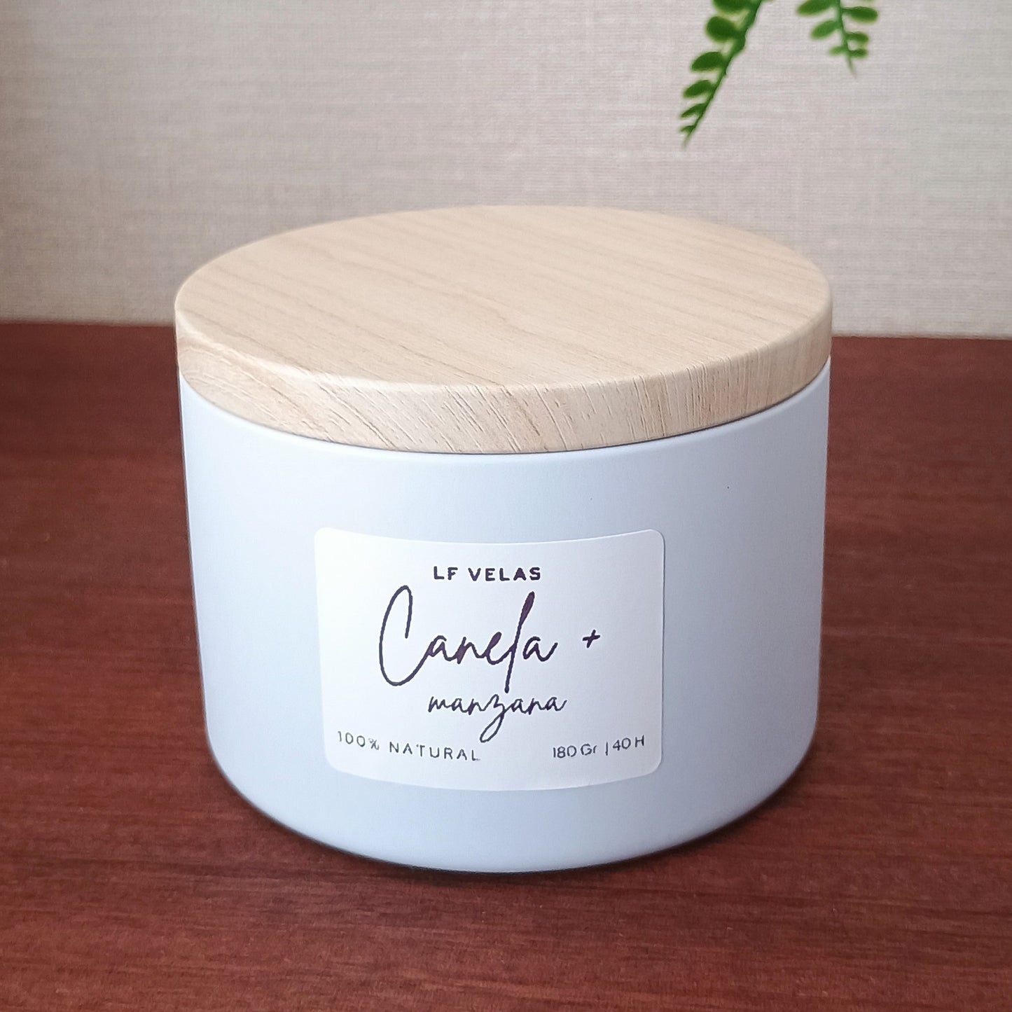 Vela de Canela y Manzana: NOSTALGIA