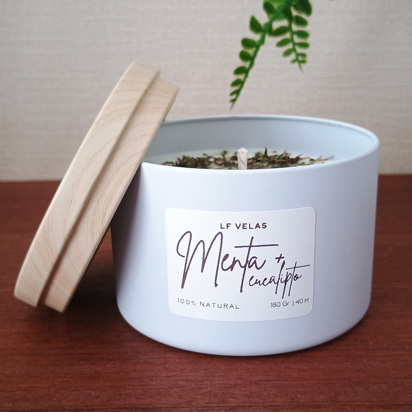 Vela de Menta y Eucalipto: RENOVACIÓN
