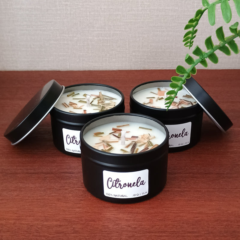 Velas de Citronela (ANTI MOSQUITOS) - Pack x3
