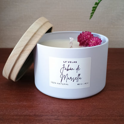 Vela de Jabón de Marsella: PUREZA