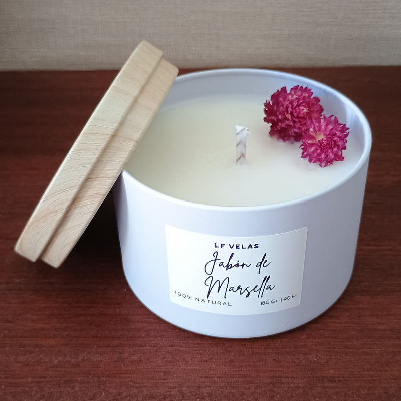 Vela de Jabón de Marsella: PUREZA