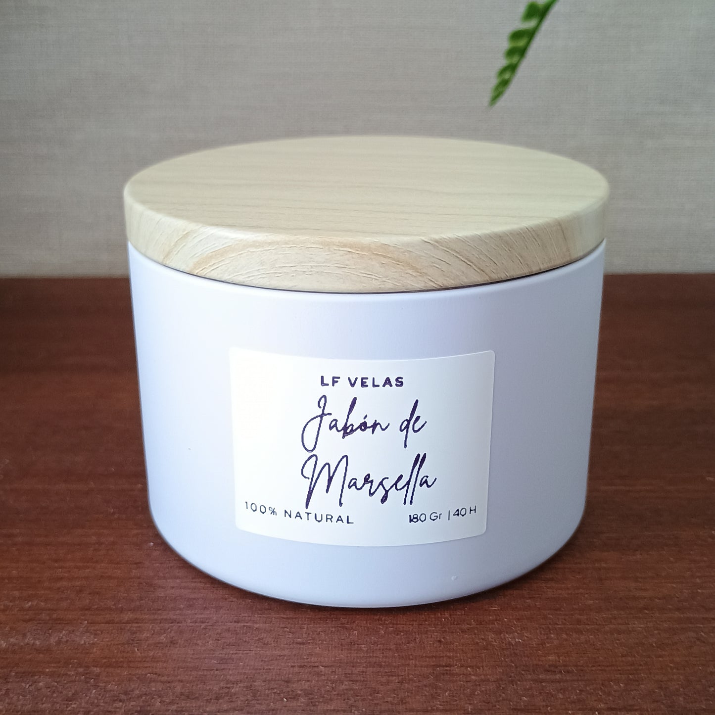 Vela de Jabón de Marsella: PUREZA